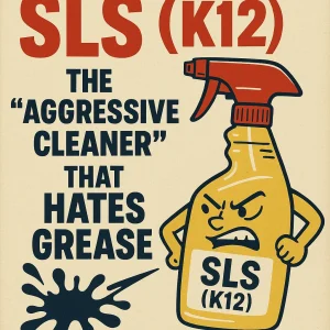 SLS (K12): The “Aggressive Cleaner” That Hates Grease