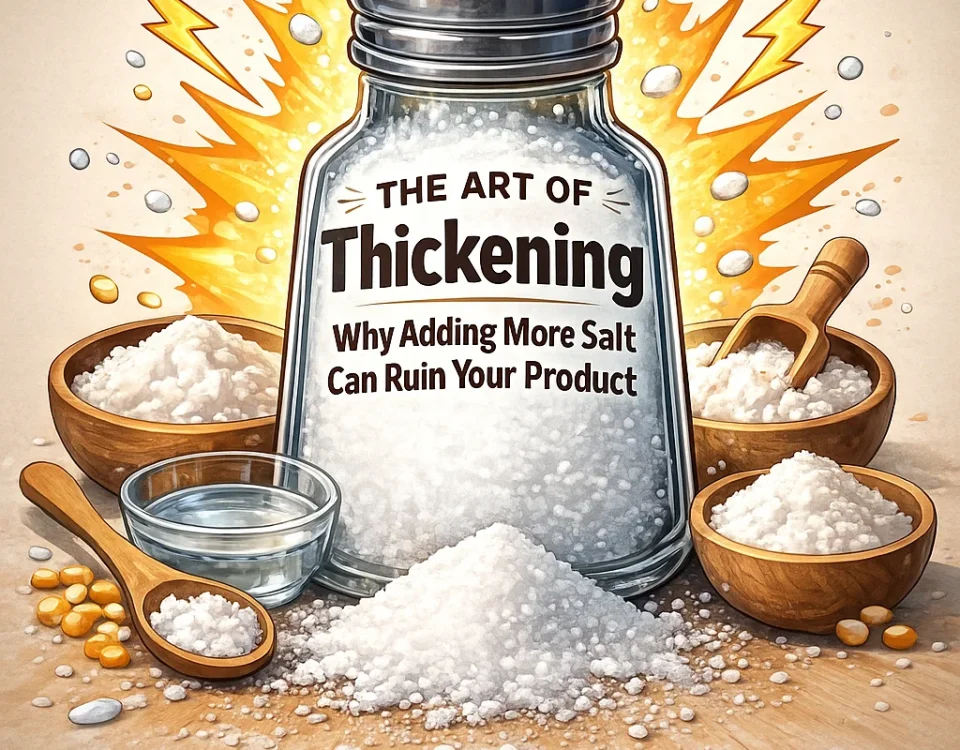 The Art of Thickening – Why Adding More Salt Can Ruin Your Product