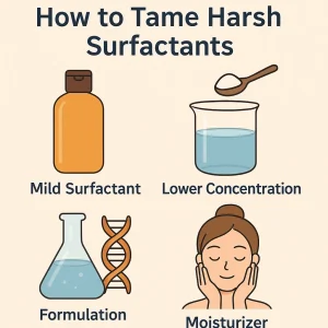 Reducing Irritation – How to Tame Harsh Surfactants？