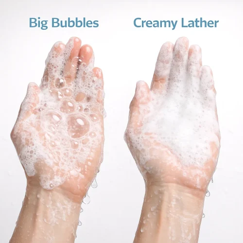 Foam Quality – Big Bubbles vs. Creamy Lather